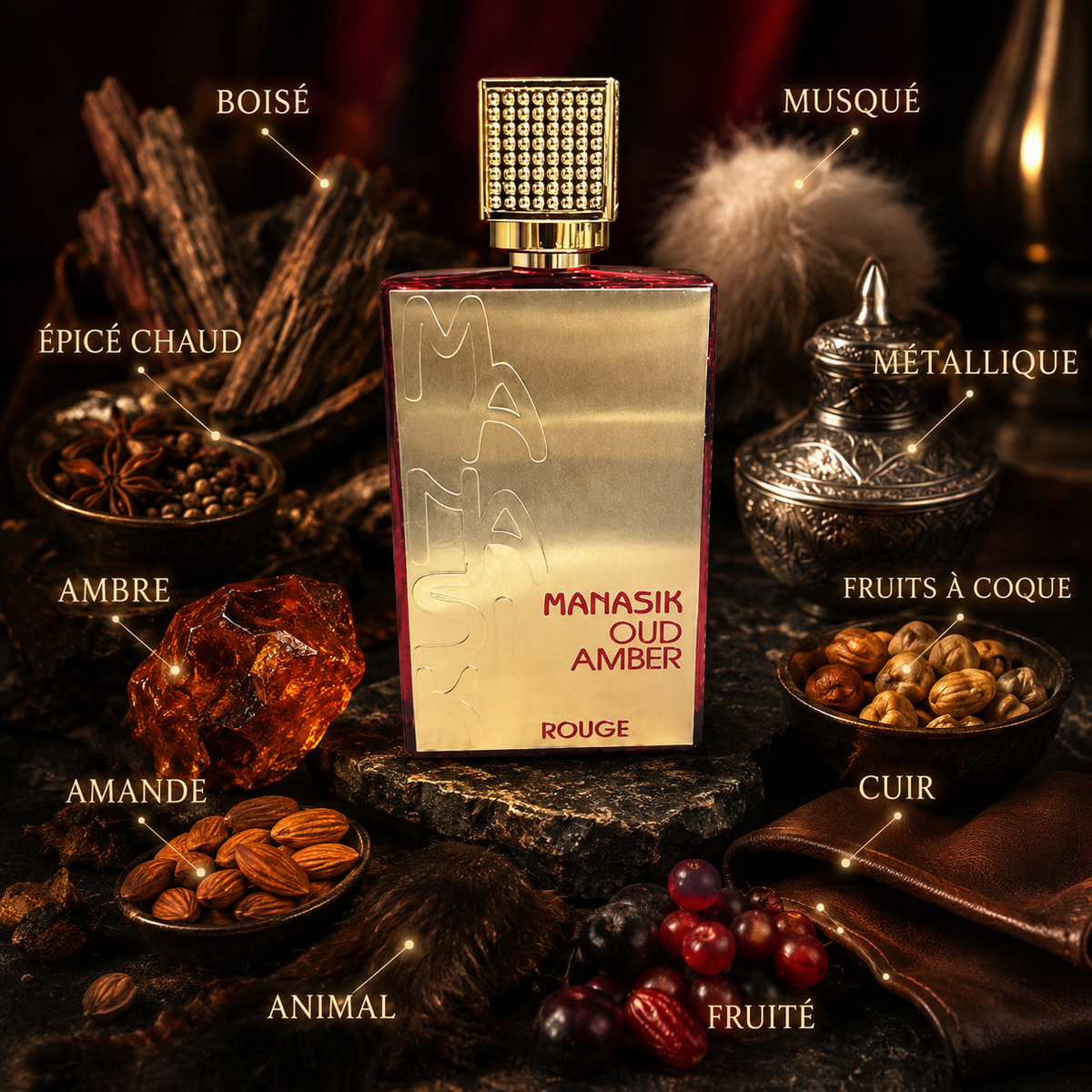 Oud Amber Rouge 100 ML