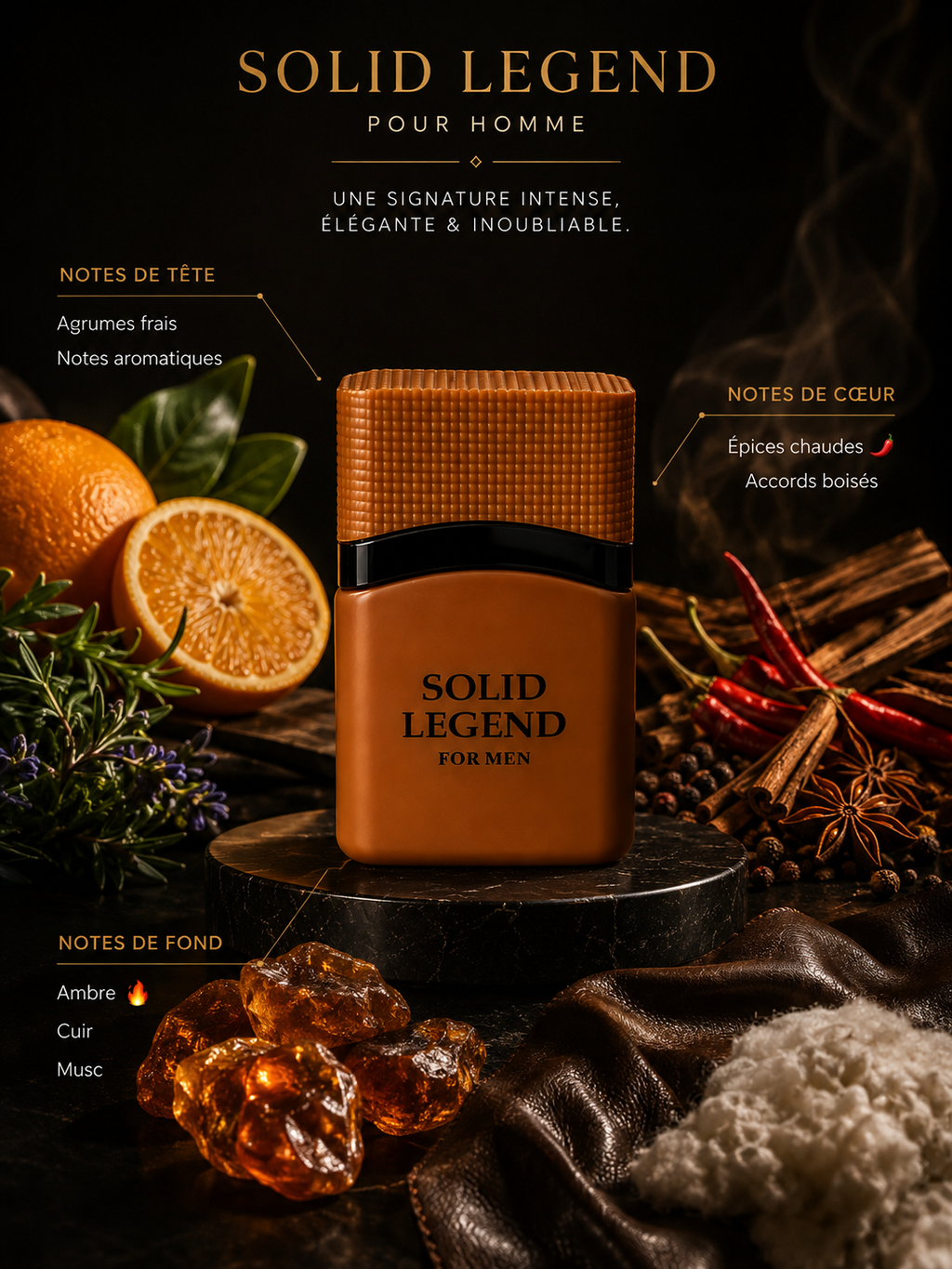 Solid Legend – Eau de Parfum Homme